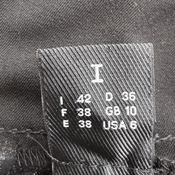 LeGatte Made in Italy Patchwork Mixed-Fabric Pants – IT 42 / US 6 - Picture 13 of 13